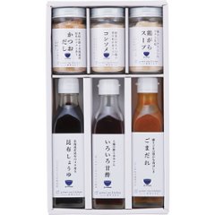 料理家　栗原はるみ監修　調味料６本セット 210Nｰ126の画像