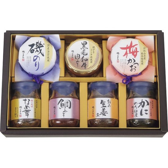 磯じまん　ご飯のお供瓶詰セット MT-30画像