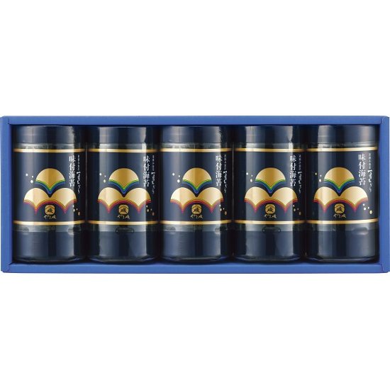 やま磯　初摘み味付海苔ギフト YA5本詰画像