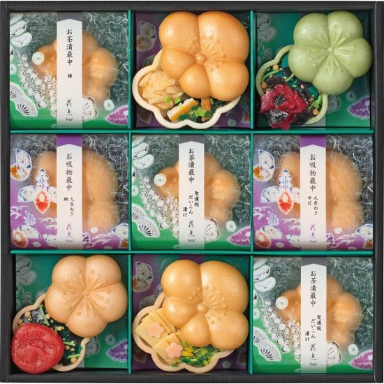 辻が花　お茶漬・お吸物最中詰合せ YTｰ30画像