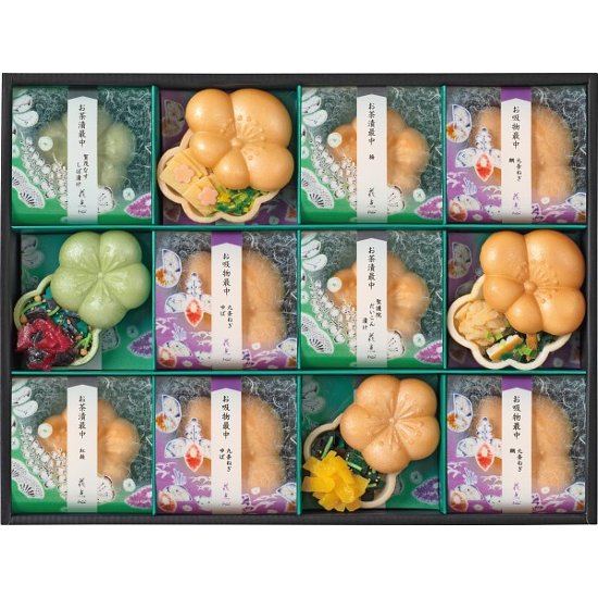 辻が花　お茶漬・お吸物最中詰合せ YTｰ40画像