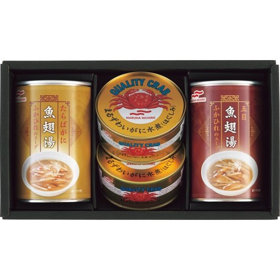 ふかひれスープ・かに缶詰詰合せ FZ-30S画像