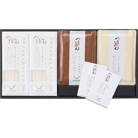 つるとんたん　かけ・カレー・クリームのおうどん（６人前） KH-03画像