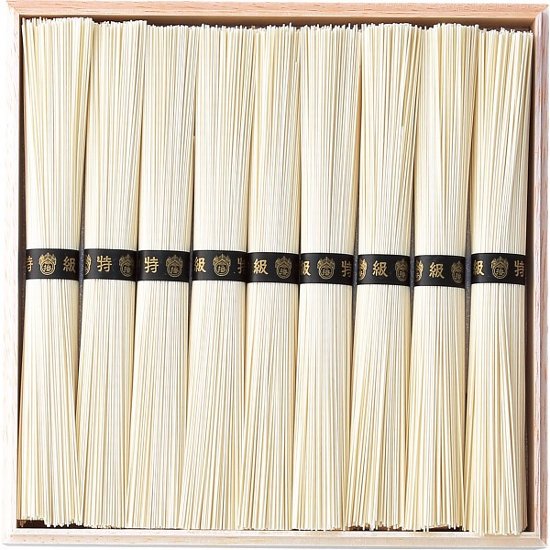 手延素麺揖保乃糸　三段重　２７束 BSM-50N画像