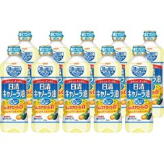 日清　キャノーラ油６００ｇ（１０本） 1706164の画像