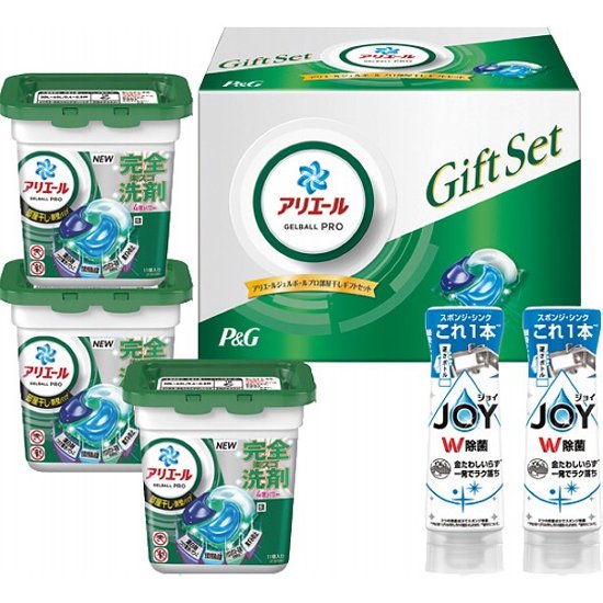Ｐ＆Ｇ　アリエールジェルボールプロ部屋干しギフトセット PGJH-30E画像