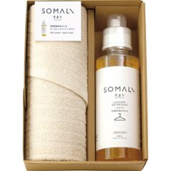 そまり　洗濯用液体石けんとタオルのセット 73241の画像