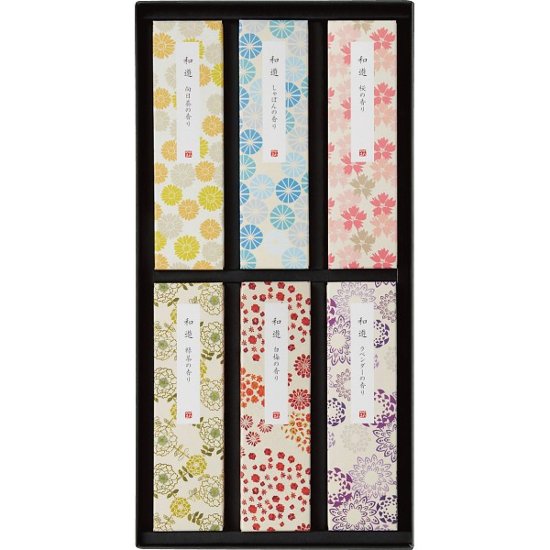 カメヤマ　進物　和遊　お線香セット I13420000   画像