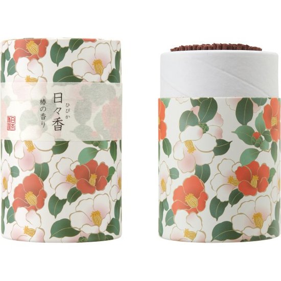 日本香堂　筒型線香　日々香　 椿の香り 51370画像