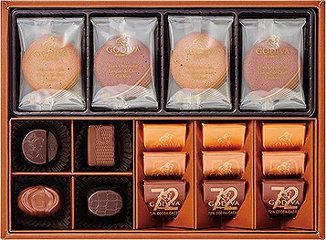 チョコレート&クッキー アソートメント（チョコレート13粒入/クッキー8枚入） 208038 の画像