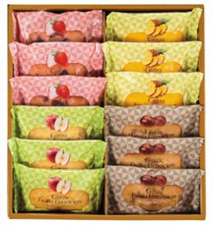 銀座フルーツフィナンシェ12個 PGS-167 の画像