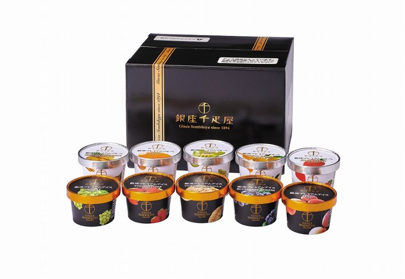 銀座プレミアムアイス＆ソルベ10個 PGS-139N 画像