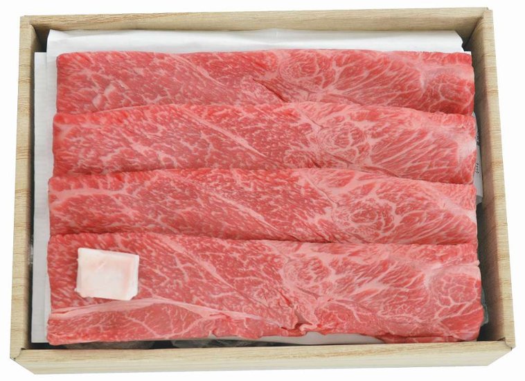 モリタ屋　国産黒毛和牛肩すき焼き用400g V-67 画像