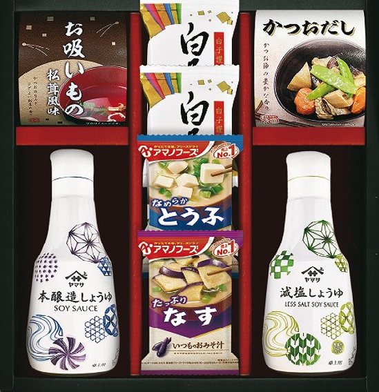 アマノフーズ＆ヤマサ鮮度しょうゆ詰合せ AY-252 画像