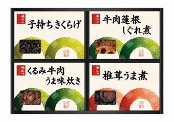 料亭しぐれ煮詰合せ FS20 の画像