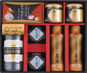 荒仕上味付海苔＆調味料ギフト NH-DZ の画像