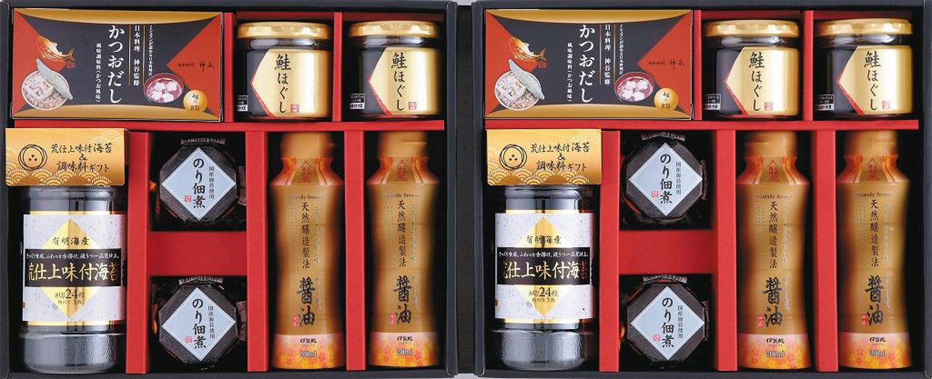 荒仕上味付海苔＆調味料ギフト NH-HZ 画像