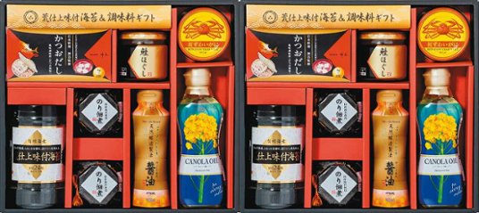 荒仕上味付海苔＆調味料ギフト NH-AZZ の画像