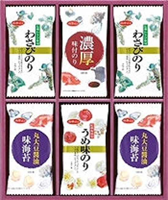 白子のり　味のリバラエティ詰合せギフト MR-250 画像