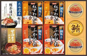 贅沢スープとお茶漬け・みそ汁詰合せ FSK-50W の画像