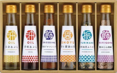 オクルヤ　調味料詰合せ　食卓の彩り SC-6B の画像