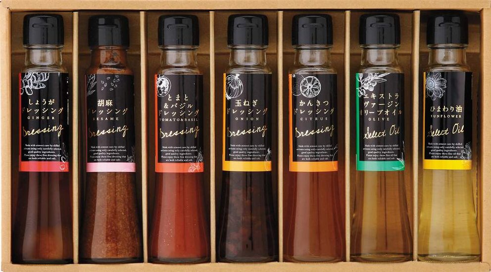 オクルヤ　小豆島うまれ彩りドレッシングセット DS-7Y 画像