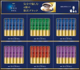 AGFちょっと贅沢な珈琲店スティック　ブラックギフト ZST-30D の画像