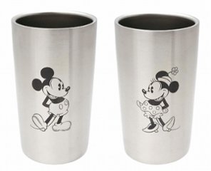 Disney　ステンレス真空タンブラーセット　300ml　ミッキー＆ミニー 82671 の画像