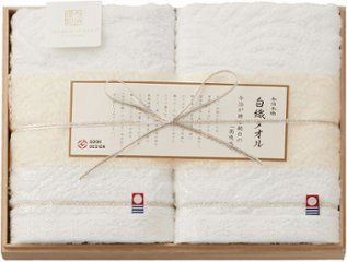 今治謹製 白織タオル　タオルセット SR23025 の画像