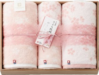 今治謹製 さくら紋織　タオルセット SM2210 の画像
