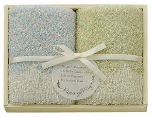 ププ・ミニョン タオルセット（ブルー） PM4320-BL の画像