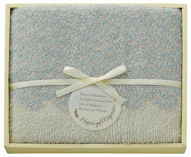 ププ・ミニョン バスタオル（ブルー） PM4325-BL 画像