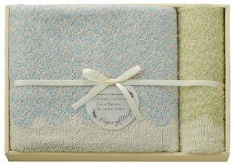 ププ・ミニョン タオルセット（ブルー） PM4330-BL の画像