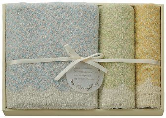 ププ・ミニョン タオルセット（ブルー） PM4340-BL の画像