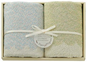 ププ・ミニョン タオルセット（ブルー） PM4350-BL の画像