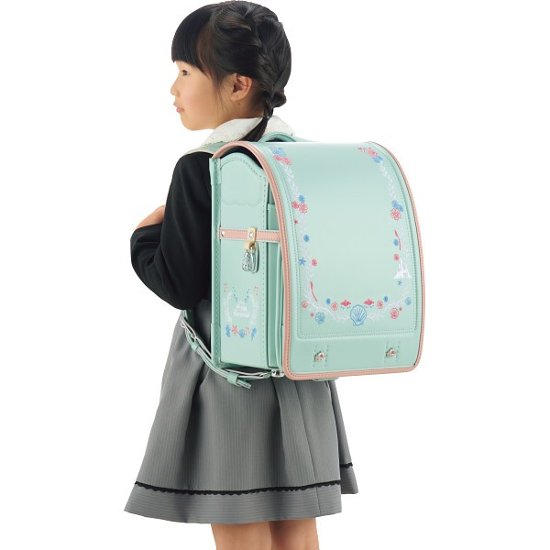 ディズニープリンセスデザイン　ランドセル＜リトルマーメイド＞ ミントクリーム D2618MT-9画像