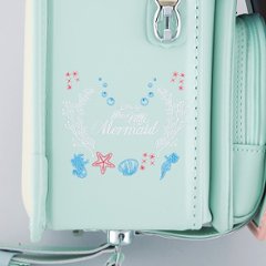 ディズニープリンセスデザイン　ランドセル＜リトルマーメイド＞ ミントクリーム D2618MT-9画像