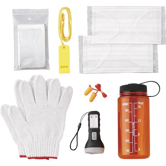 防災士監修　緊急防災ボトル８点セット画像