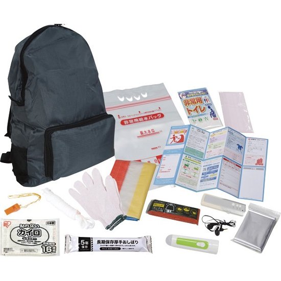 非常持出しリュックセット１５点 HR26ｰ15画像