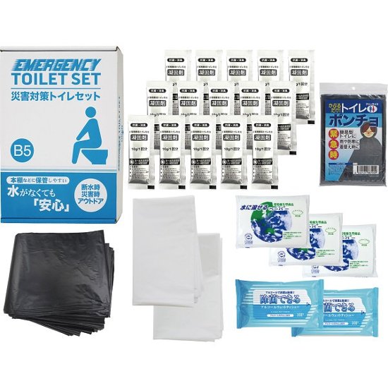 災害対策トイレセット１５回分 TMｰ30G画像