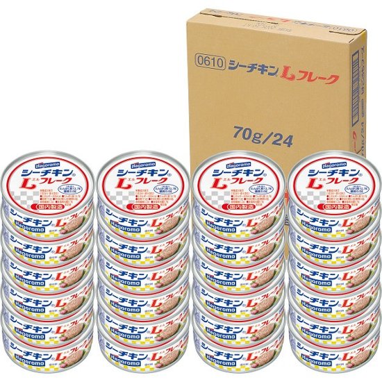 はごろも　シーチキンＬフレーク７０ｇ（２４缶） 0610画像