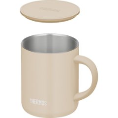サーモス　真空断熱マグカップ ベージュ JDG-352C BE画像