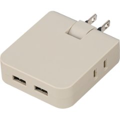 マルチアダプター グレージュ 0065の画像