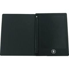 カバー付電子メモパッド　４．４インチ PL-199BK画像