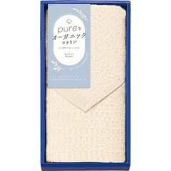 ピュアなオーガニックコットン　フェイスタオル PNO73060の画像