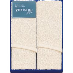 日本製　ソフトなきなりのフェイスタオル２枚セット TBM74101の画像