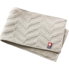 超無撚糸　やわらかくて干しやすいハンカチ１００ｍｍ ミストグレー 76005の画像