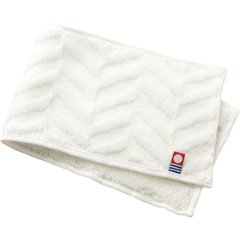 超無撚糸　やわらかくて干しやすいハンカチ１００ｍｍ ホワイト 76006の画像