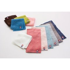 サステナブル今治ハーフハンカチ ローズレッド 64810画像