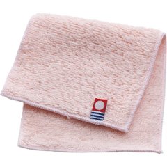 サステナブル今治ハーフハンカチ サーモンピンク 64811の画像